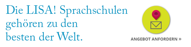 LISA! Sprachschulen gehören zu den besten der Welt - Angebot anfordern