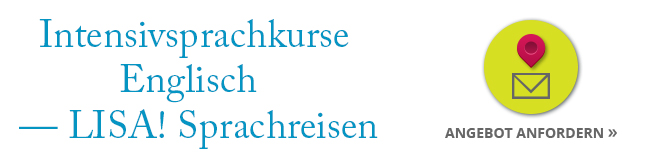 Intensivsprachkurse Englisch bei LISA! Sprachreisen – Jetzt Angebot anfordern.