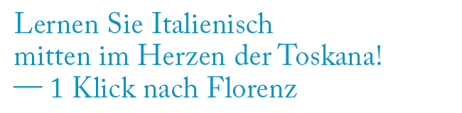 Italienisch lernen LISA! Sprachreisen null