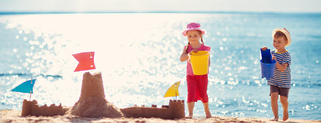 Kinder Mädchen Jungen Sommer Meer arabische Vornamen LISA! Sprachreisen Schöne Kinder Vornamen